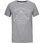 T-shirts à imprimés Icepeak gris clair Taille S pour homme 