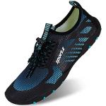 Chaussures de volley-ball Iceunicorn bleues respirantes Pointure 46 look fashion pour homme 