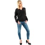 Pulls col V Ichi noirs Taille L look fashion pour femme 