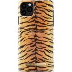 Coques & housses iPhone 11 Pro dorées à rayures à motif tigres classiques 
