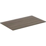 Ideal Standard Adapto plaque en bois U8415FW pour meuble sous- Ideal Standard et guéridon, 850x12x505mm, décor noyer
