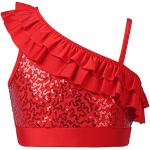 Débardeurs iEFiEL rouges à paillettes look fashion pour fille de la boutique en ligne Amazon.fr 