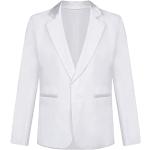Vestes de blazer iEFiEL blanches look fashion pour garçon de la boutique en ligne Amazon.fr 