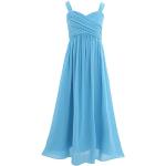 Robes de demoiselle d'honneur iEFiEL bleu ciel Taille 12 ans look fashion pour fille de la boutique en ligne Amazon.fr 