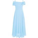 Robes de demoiselle d'honneur iEFiEL bleus clairs en mousseline Taille 12 ans look fashion pour fille de la boutique en ligne Amazon.fr 