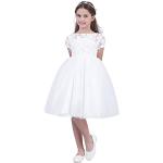 Robes plissées iEFiEL blanches en tulle Taille 10 ans look fashion pour fille de la boutique en ligne Amazon.fr 