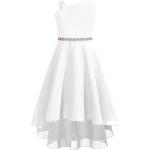 Robes de soirée iEFiEL blanches en mousseline à strass look fashion pour fille de la boutique en ligne Amazon.fr 