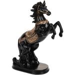 Statuettes en résine à motif chevaux 