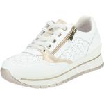 IGI&CO Sneakers 5662100 Fermeture avec lacet semelle intérieure en cuir et fond en caoutchouc., Blanc, 39 EU