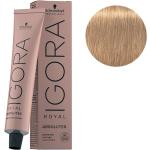Colorations Schwarzkopf IGORA dorées pour cheveux professionnelles au collagène 60 ml pour cheveux matures 