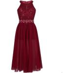 Robes de cérémonie Iiniim rouge bordeaux en dentelle à strass Taille 12 ans look fashion pour fille de la boutique en ligne Amazon.fr 
