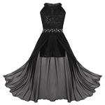 Robes de cérémonie Iiniim noires en dentelle à strass Taille 10 ans look fashion pour fille de la boutique en ligne Amazon.fr 