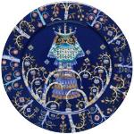 Assiettes plates Iittala Taika bleues diamètre 27 cm 