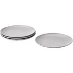 Assiettes plates IKEA gris clair à motif Suède diamètre 26 cm 