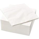 Serviettes en papier IKEA Fantastisk blanches 