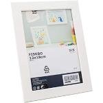 Ikea Fiskbo Lot de 4 cadres photo Blanc 13 x 18 cm