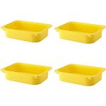 Boites de rangement cuisine IKEA Trofast jaunes 