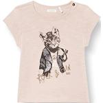 IKKS JUNIOR Tee-Shirt Couleur Parme Peace and Love à Paillettes XU10090.30, 6 Mois Bébé Fille
