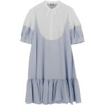 Robes IL GUFO bleues en coton Taille 10 ans pour fille de la boutique en ligne Miinto.fr avec livraison gratuite 