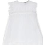 Robes sans manches IL GUFO blanches en tulle Taille 9 ans pour fille de la boutique en ligne Miinto.fr avec livraison gratuite 