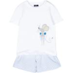 T-shirts IL GUFO bleus à rayures en seersucker Taille 18 mois pour garçon de la boutique en ligne Miinto.fr avec livraison gratuite 