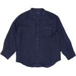 Chemises IL GUFO bleues en lin Taille 8 ans look fashion pour fille de la boutique en ligne Miinto.fr avec livraison gratuite 