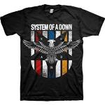 ill Rock Merch System of a Down Eagle Colors T-Shirt