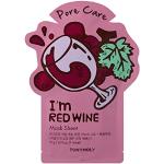TONYMOLY IM Real Red Wine Face Mask Sheet 21 Gr