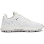 Chaussures de golf de créateur HUGO BOSS BOSS blanches en polyester respirantes pour homme 