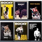 Tableau de motivation Rocky Balboa, boxe, musculation, toile, affiches imprimées, Art mural pour décoration de salon et de maison
