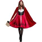 Déguisements de princesse de soirée rouges Le Petit Chaperon Rouge Taille S look fashion pour femme 