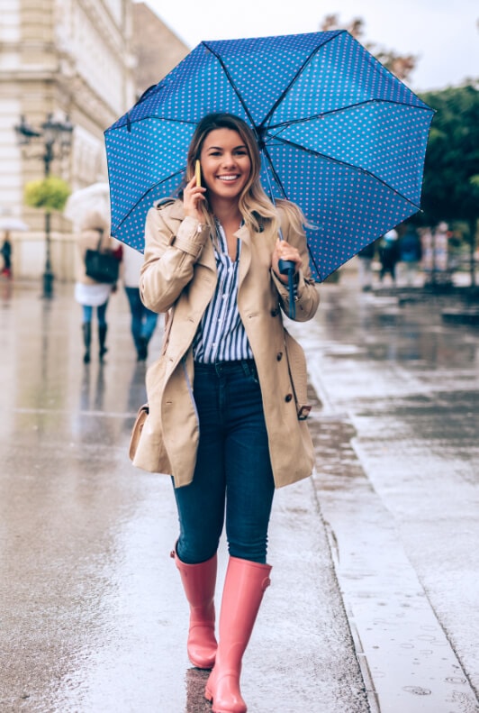 Bottes de pluie : comment adopter la tendance avec style ? : Femme
