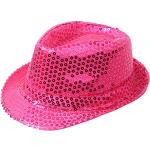Chapeaux de paille roses en paille à paillettes à motif papillons Tailles uniques look Hip Hop pour femme 