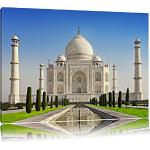 Posters Pixxprint marron en pin à motif Taj Mahal 