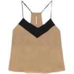 Imperial - Tops > Sleeveless Tops - Beige -