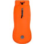Manteaux Wouapy orange fluo en plastique à motif animaux pour chien 