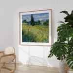 Affiches blanches en plastique à motif paysages Van Gogh 