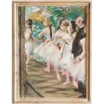 Impression D'edgar Degas, Art Mural De Peinture Ballet | Ca.1880, Vintage Français, L'impressionnisme, Impression Vintage, Ballet