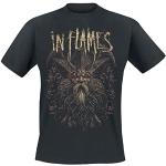 IN FLAMES Eternal Life Homme T-Shirt Manches Courtes Noir 3XL 100% Coton Regular/Coupe Standard