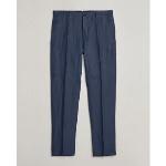 Pantalons INCOTEX bleus en lin pour homme 