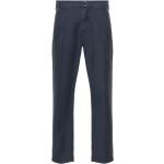 Pantalons cigarette INCOTEX bleus en coton mélangé à clous stretch W32 L35 look médiéval pour homme 