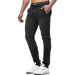 Indicode Hommes Alban Jeans à Haute teneur en Coton Black X-Large
