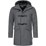 Manteaux en laine Indicode gris en polyester Taille M look fashion pour homme 