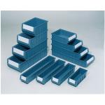 Boîtes de rangement bleues en polypropylène enduites en promo 
