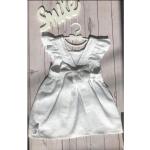 Robes de baptême blanches à volants éco-responsable pour fille de la boutique en ligne Etsy.com 