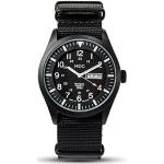 Bracelets de montre noirs look militaire à bracelet NATO pour homme 