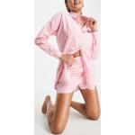 Chemises vichy Influence roses en viscose Taille S classiques pour femme en promo 