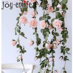 Décors muraux roses en rotin à motif fleurs en promo 