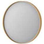 Miroirs de salle de bain dorés en aluminium diamètre 40 cm 