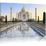 Posters Pixxprint marron en pin à motif Taj Mahal 